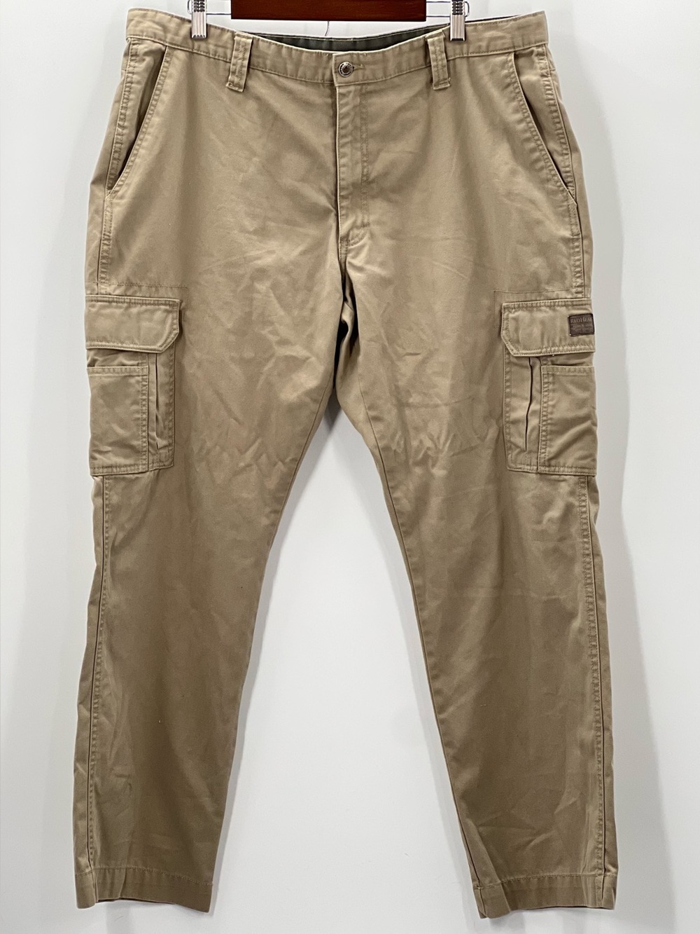 J080 RedHead 40X32 Men's Cargo Pants in Khaki/Tan